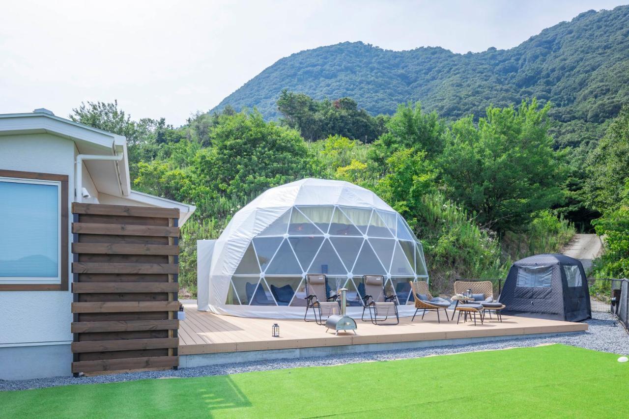 Вилла Lemon Farm Glamping Simanami Ономити Экстерьер фото
